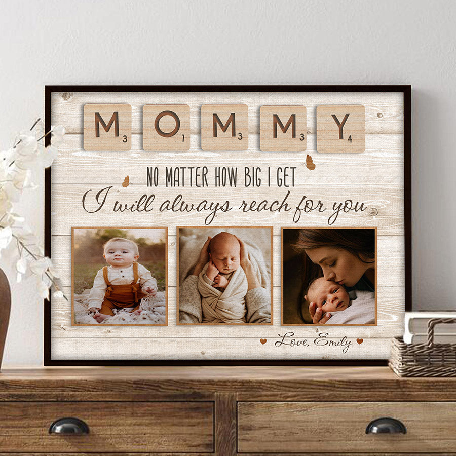 Custom Photo Mothers Day Canvas