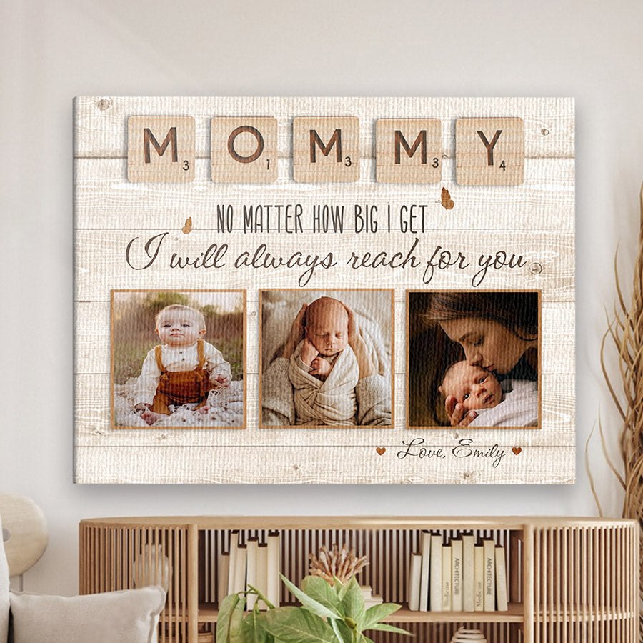 Custom Photo Mothers Day Canvas