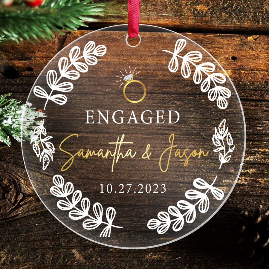 Engagement Gift Ornament