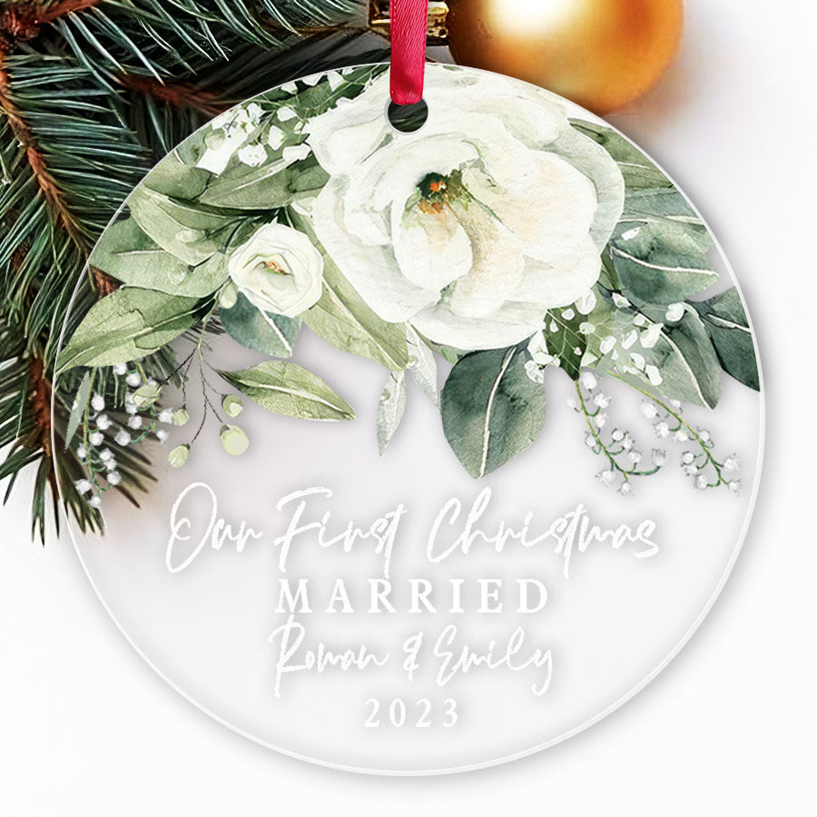 Custom Wedding Ornaments