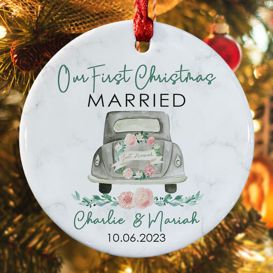 First Wedding Ornament