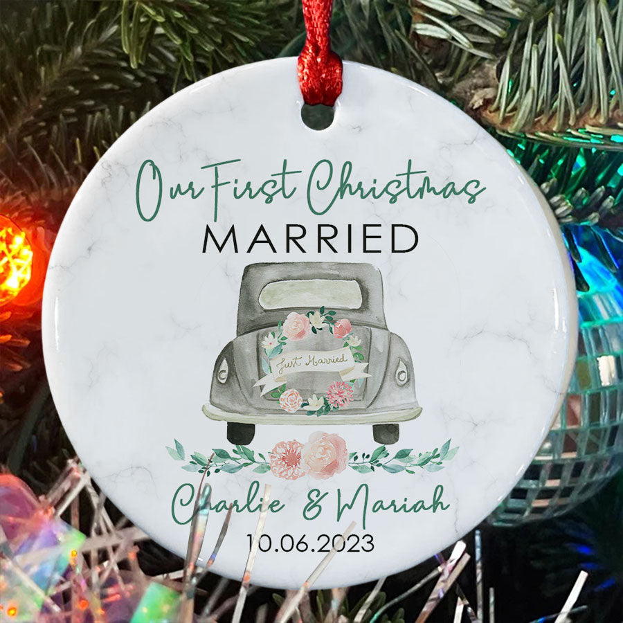 First Wedding Ornament