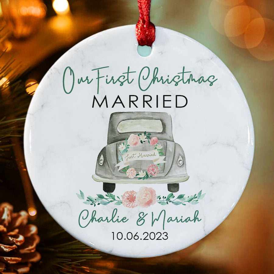 First Wedding Ornament