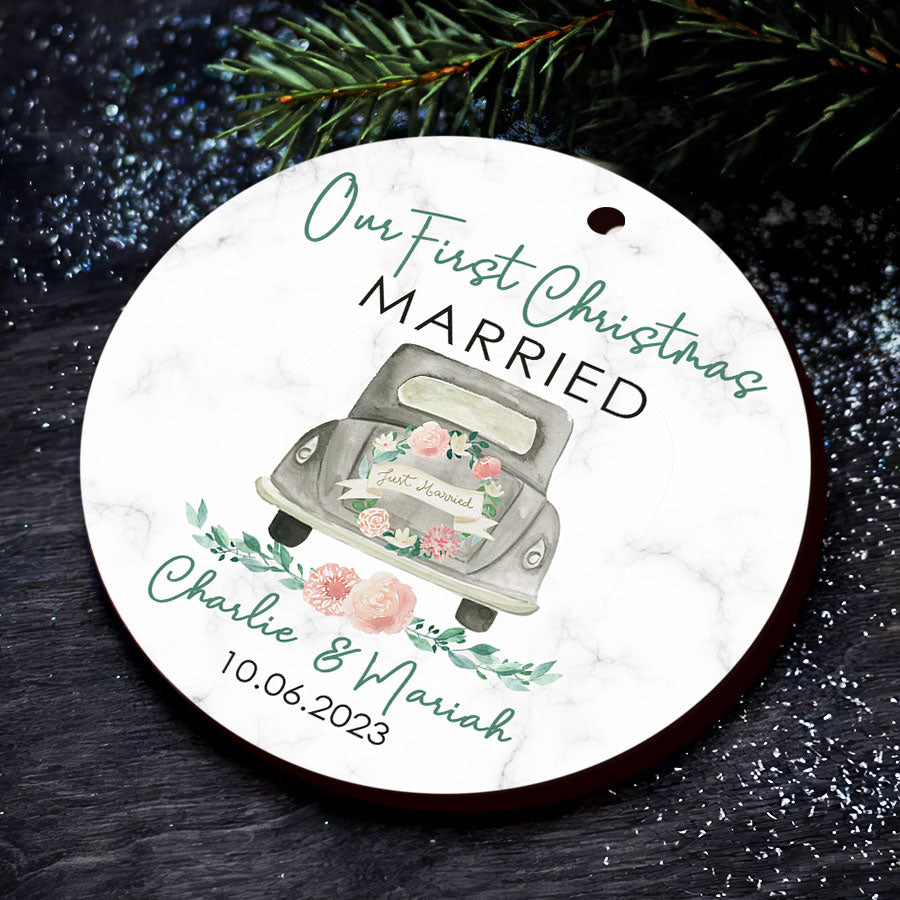 First Wedding Ornament