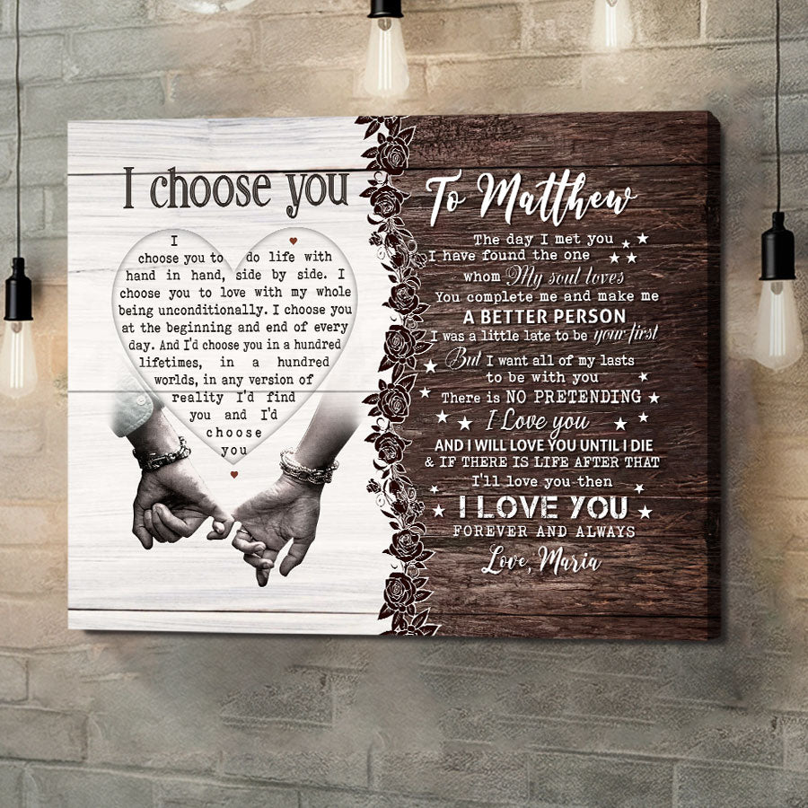 Valentine Custom Canvas Wall Art