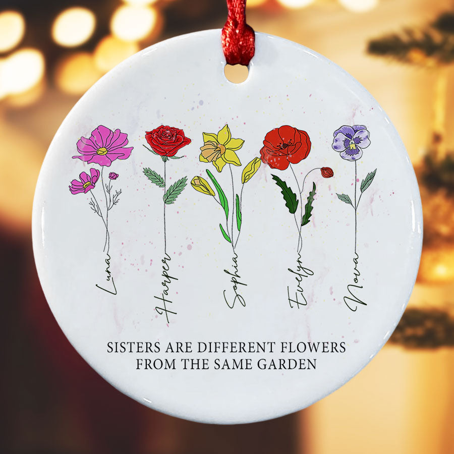 Personalized Best Friends Ornaments