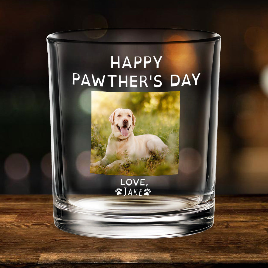 Personalized dog wine glasses sale
