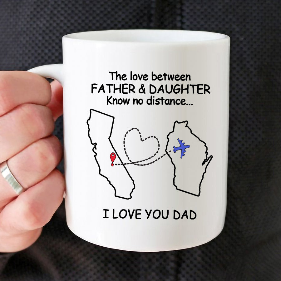 Personalized Fathers Day Mug