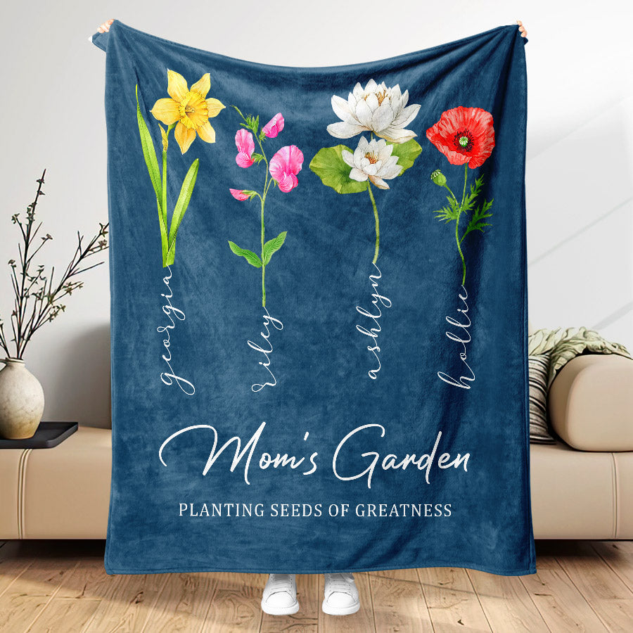 Custom Mothers Day Blanket