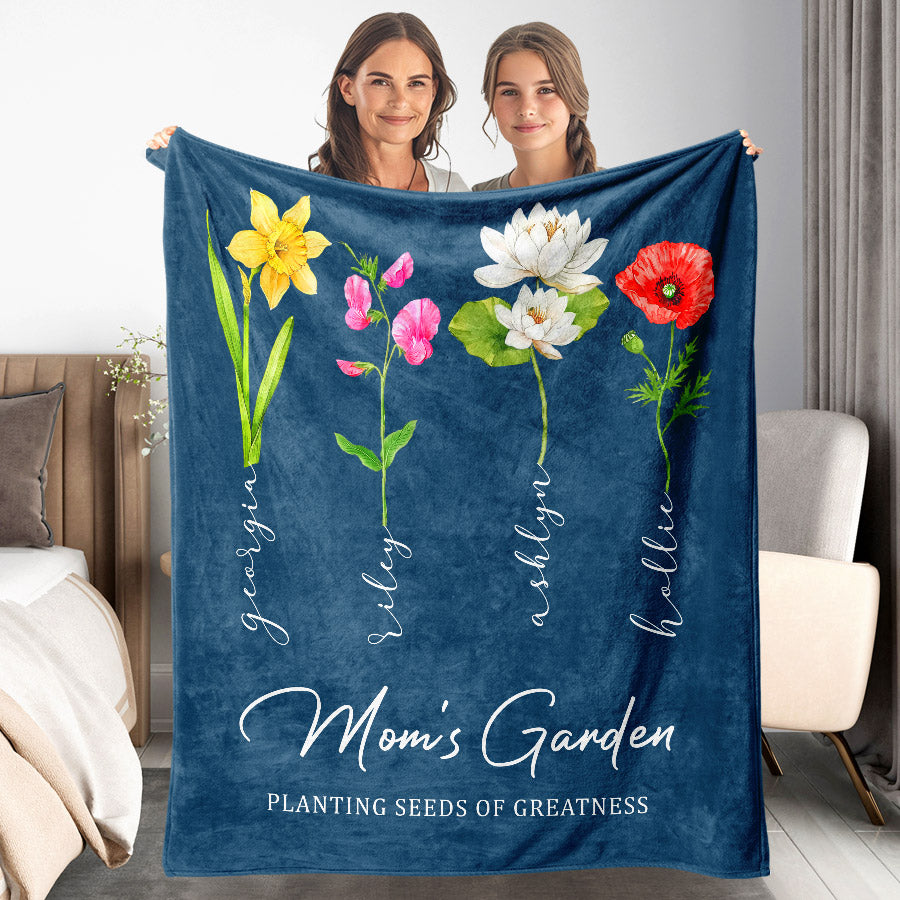 Custom Mothers Day Blanket