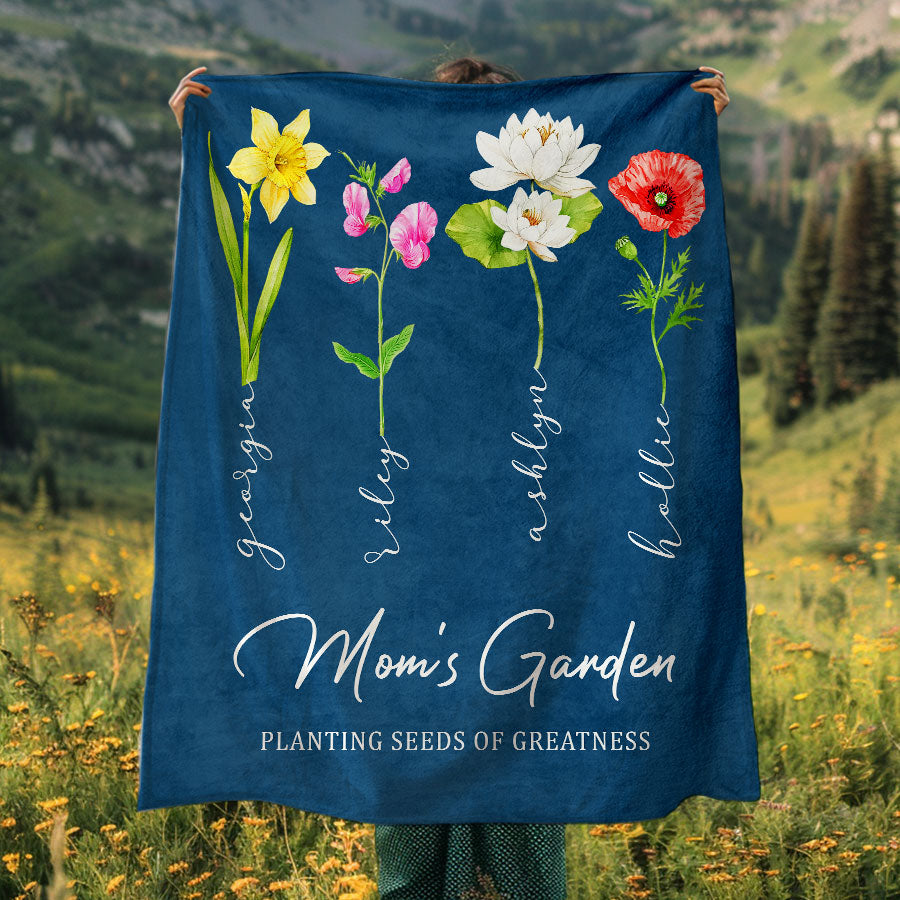 Custom Mothers Day Blanket