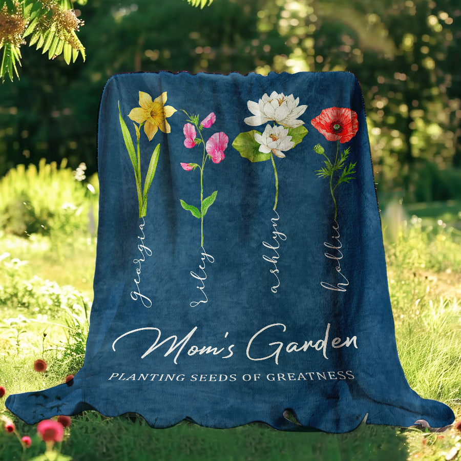 Custom Mothers Day Blanket