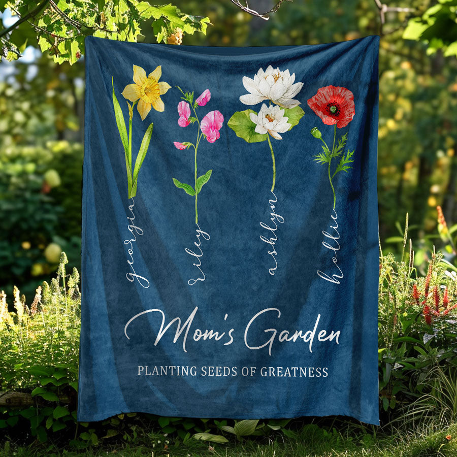 Custom Mothers Day Blanket