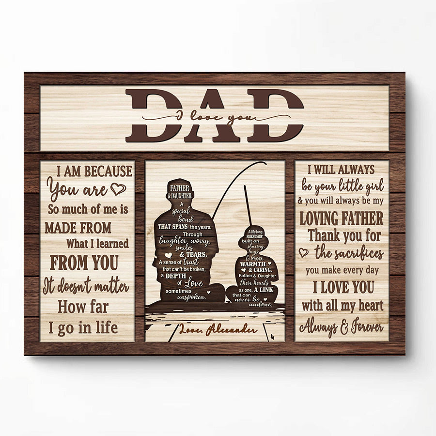 Father'S Day Canvas