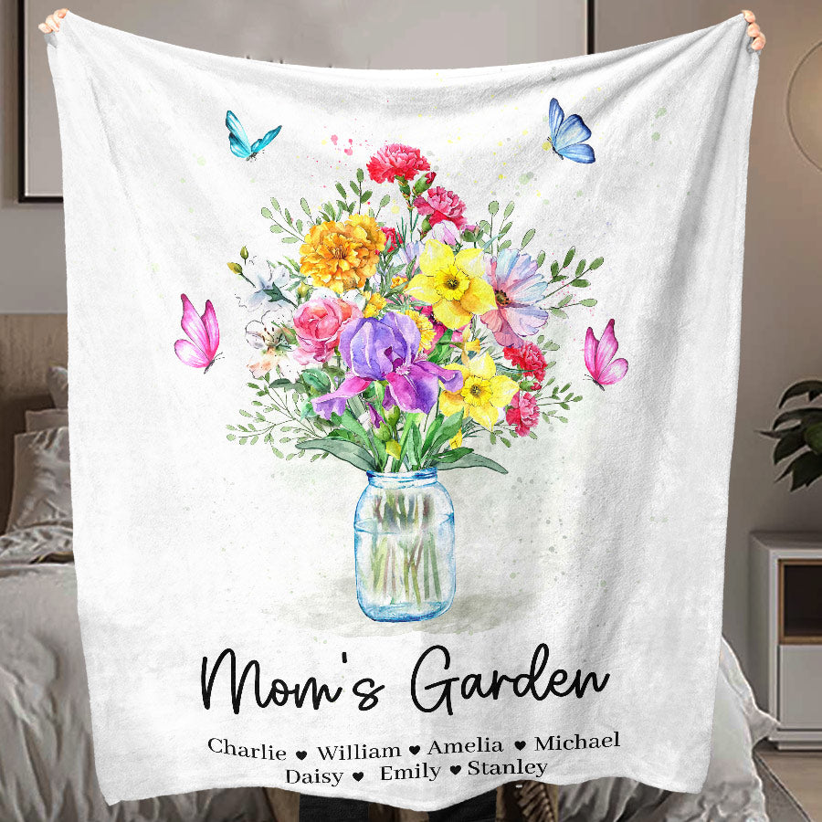 Custom Blanket for Mothers Day