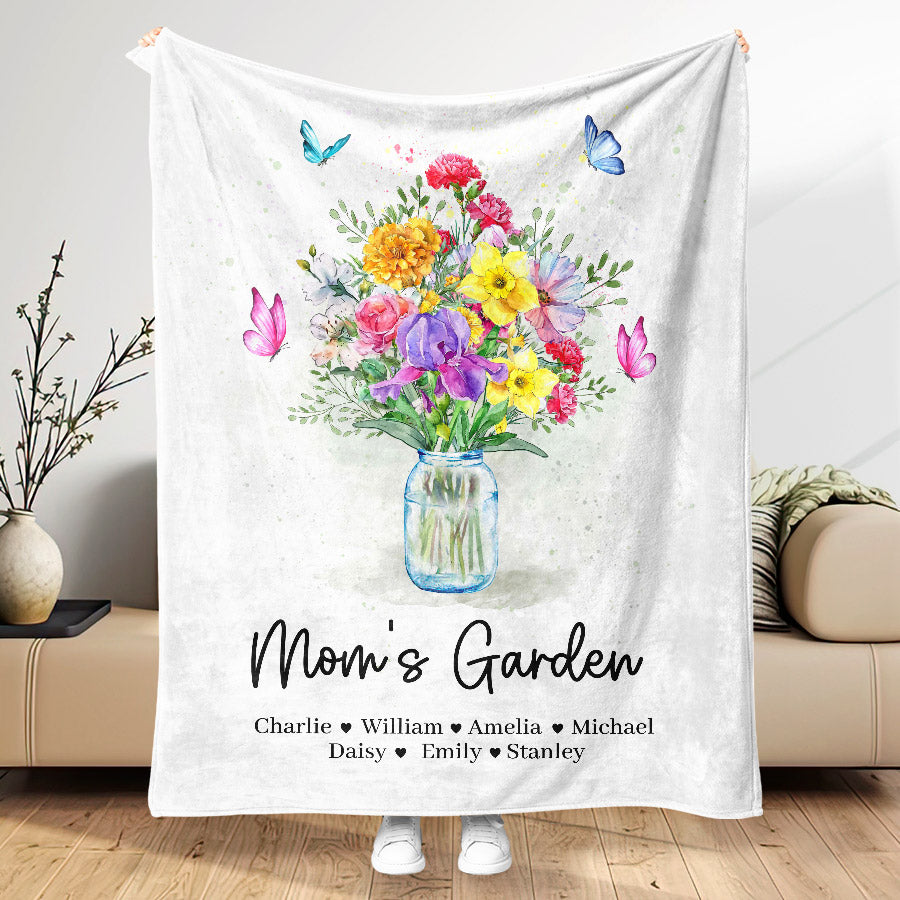 Custom Blanket for Mothers Day