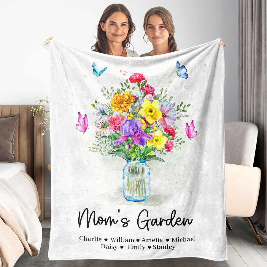 Custom Blanket for Mothers Day