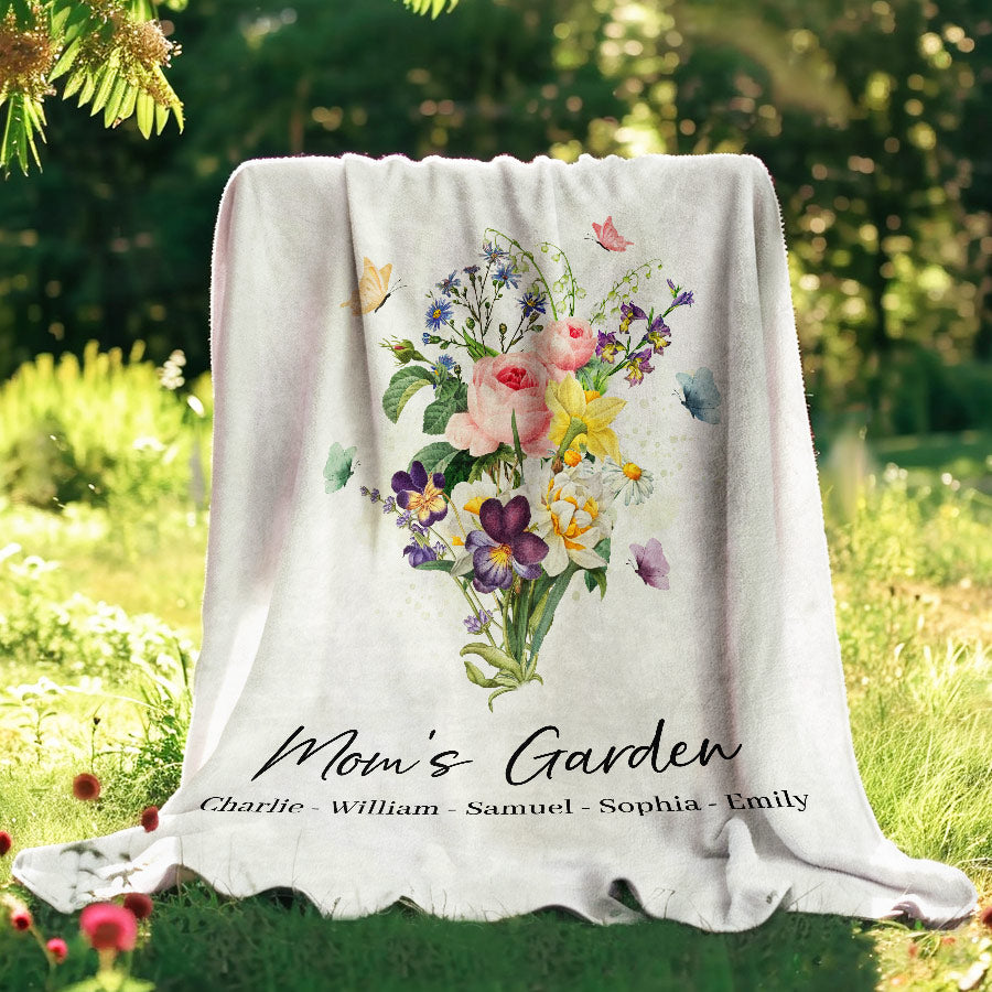 Mothers Day Blanket Gift