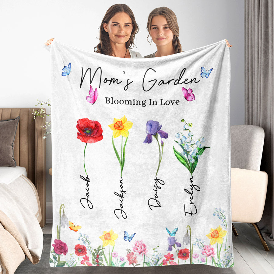 Mothers Day Personalised Blanket