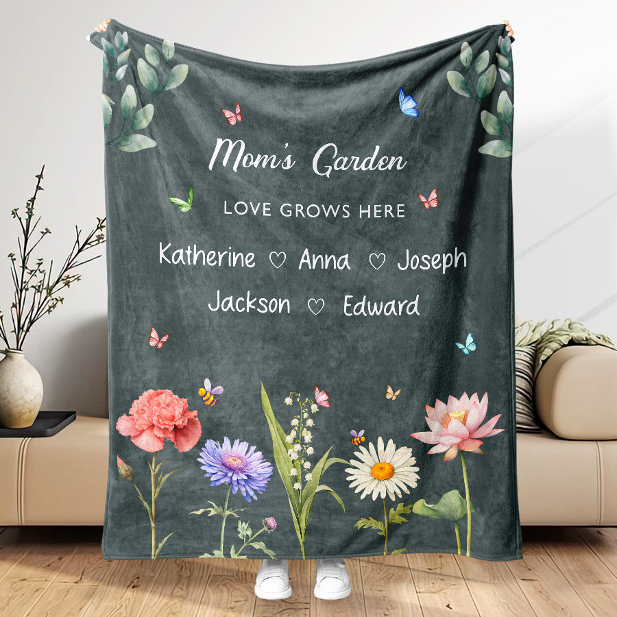 Custom Mothers Day Blanket