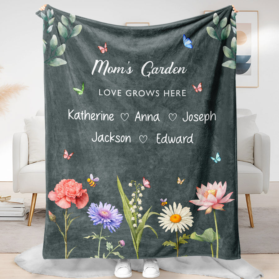 Custom Mothers Day Blanket