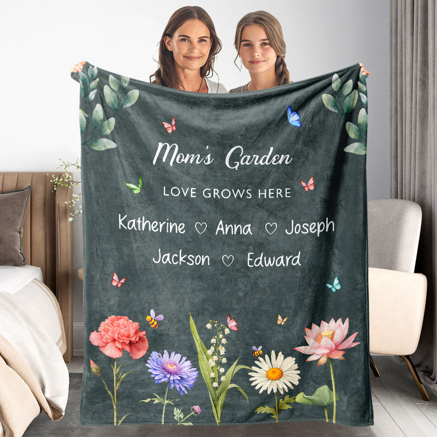 Custom Mothers Day Blanket