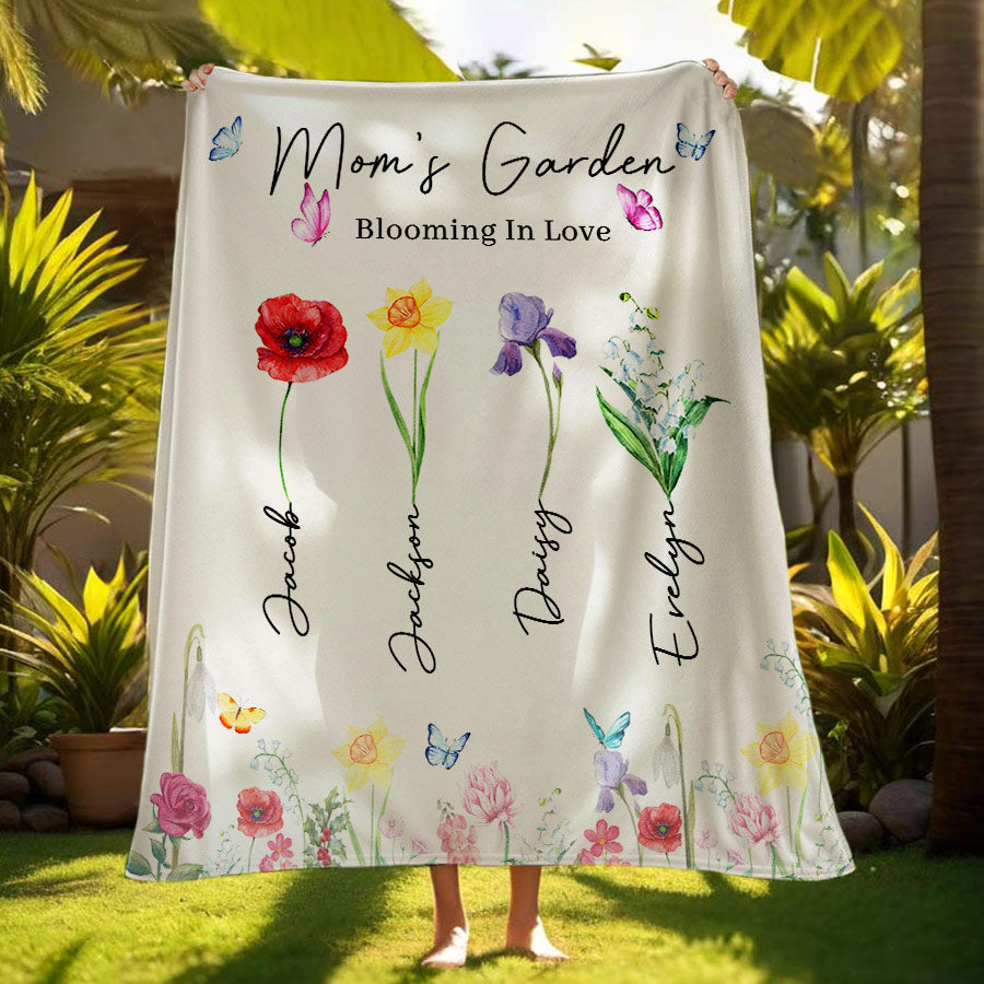 Mothers Day Personalised Blanket