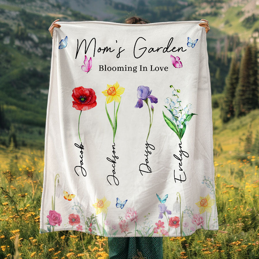 Mothers Day Personalised Blanket