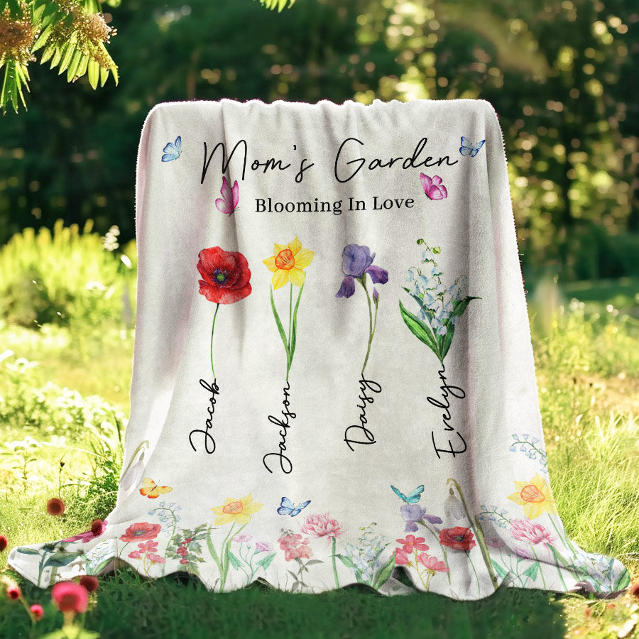 Mothers Day Personalised Blanket