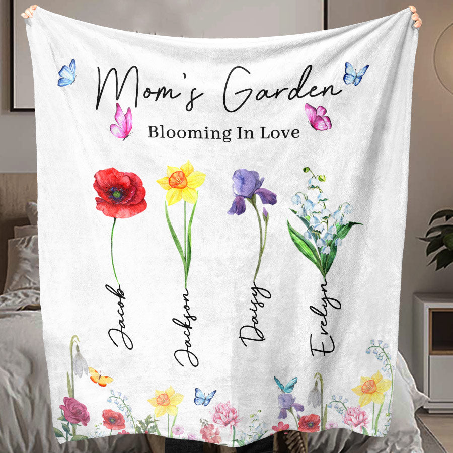 Mothers Day Personalised Blanket