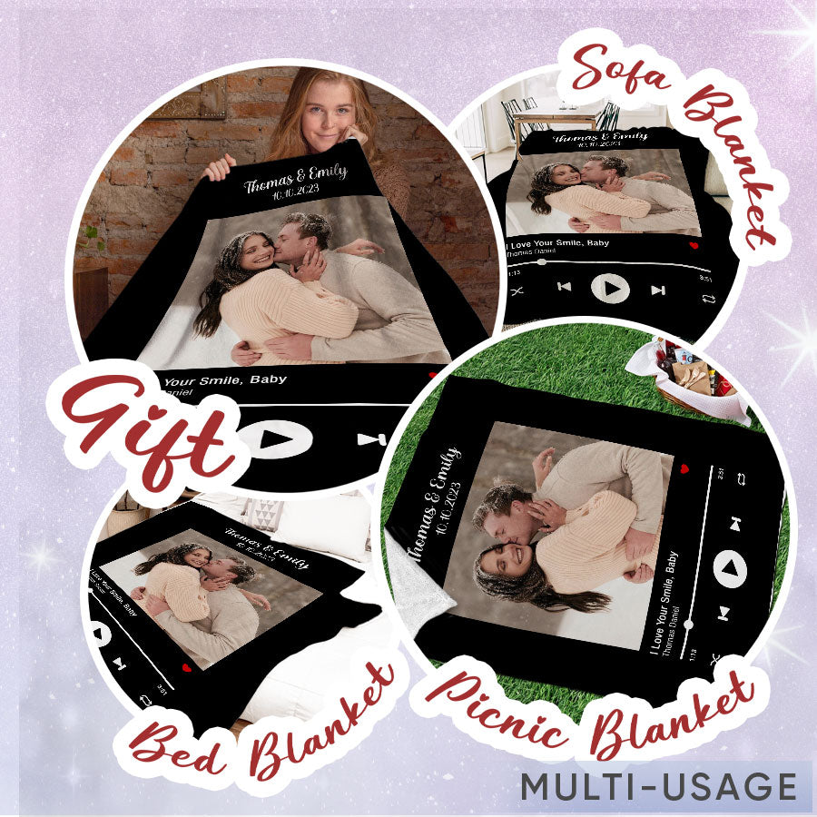 Custom Photo Blanket