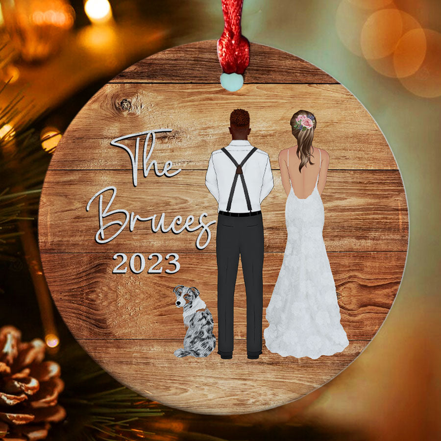 Custom Wedding Ornaments