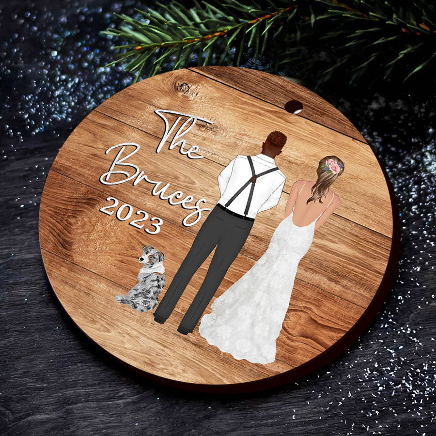 Custom Wedding Ornaments