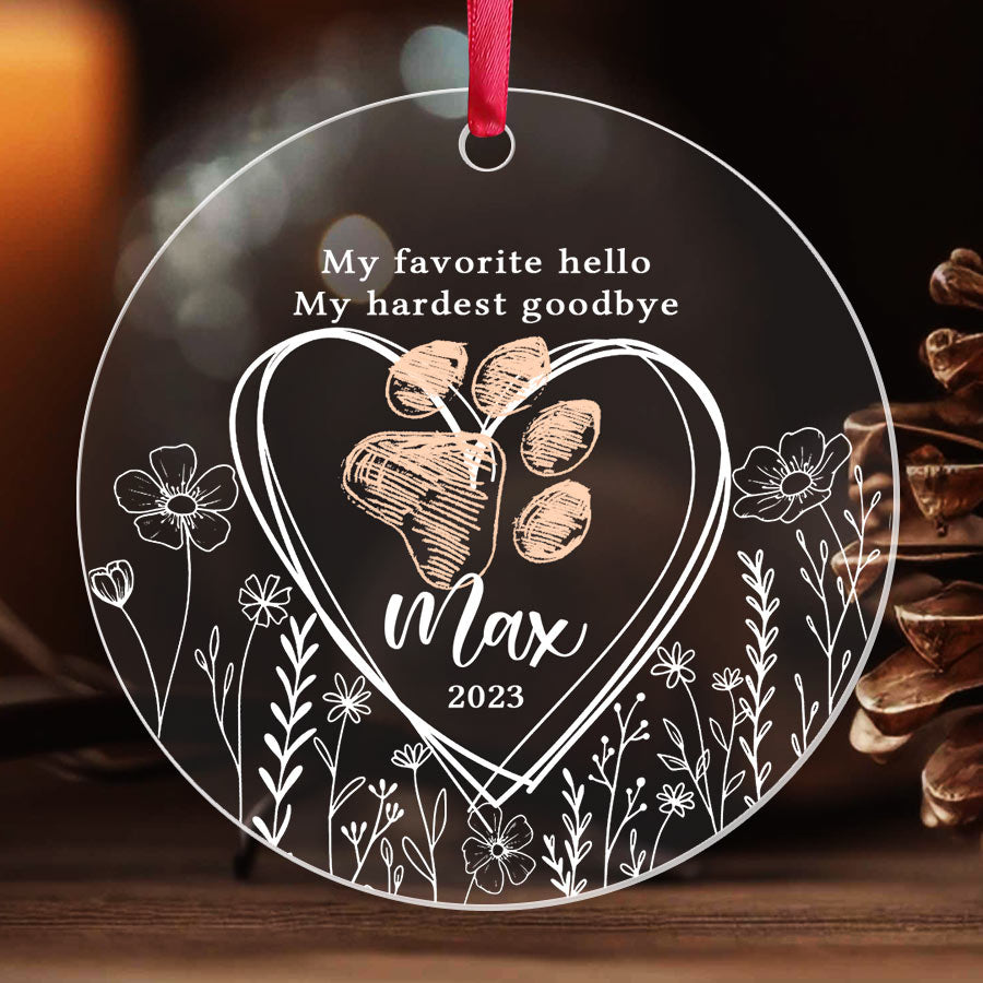 Pet Memory Ornament