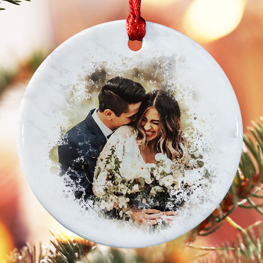 Engagement Date Ornament