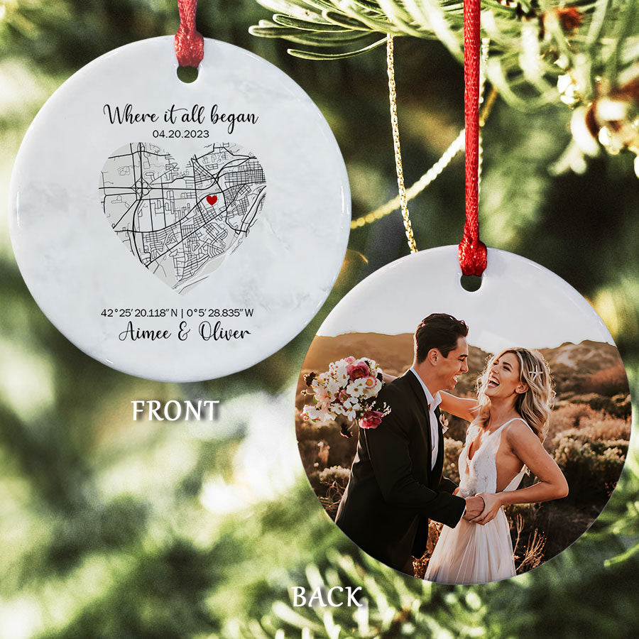 Just Married Ornament