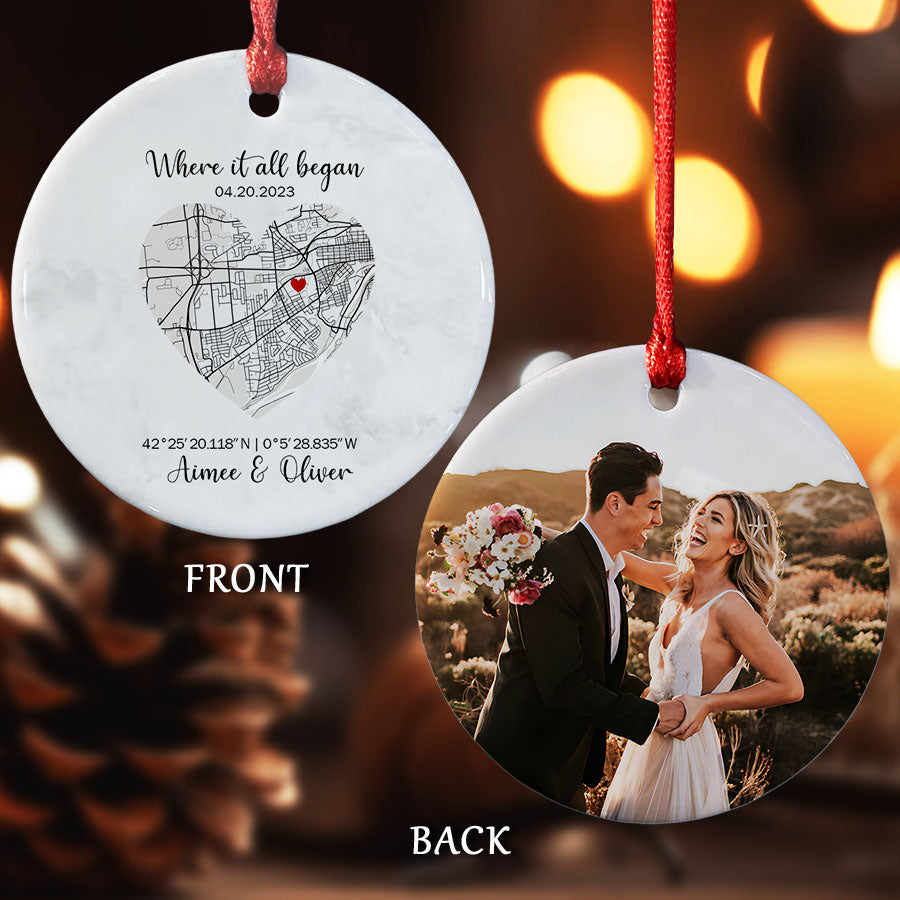 Just Married Ornament