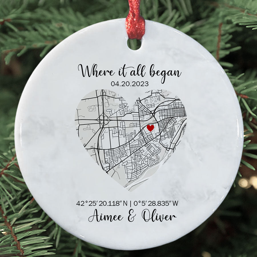 Just Married Ornament