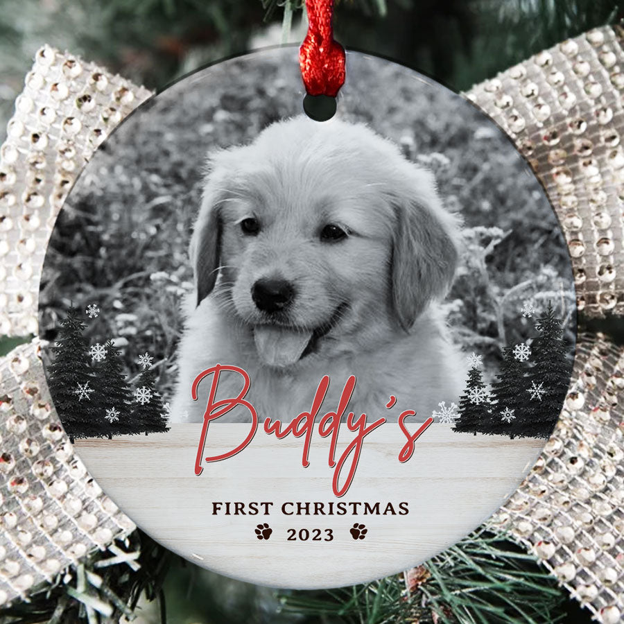 Puppy’s First Christmas Ornament