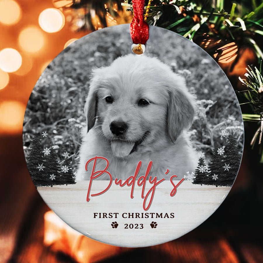 Puppy’s First Christmas Ornament