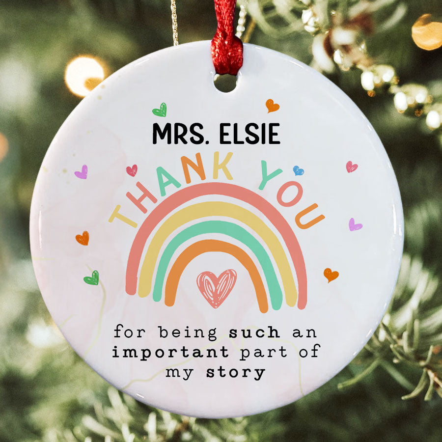 Teacher Ornaments