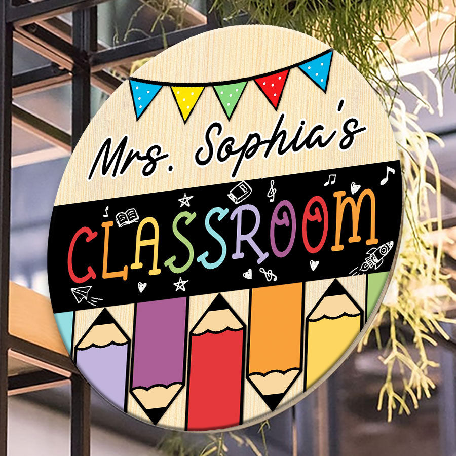 teacher welcome sign