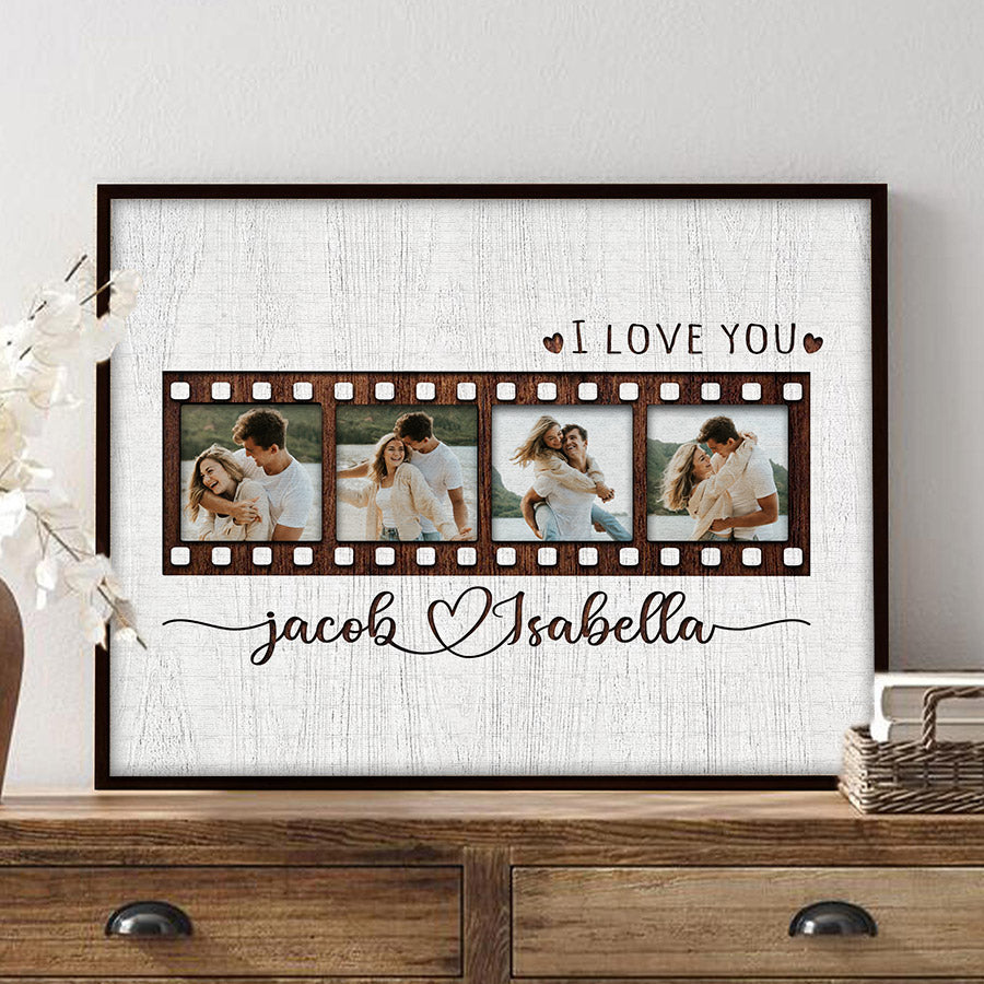 Personalized Vinyl Plaque with Photo