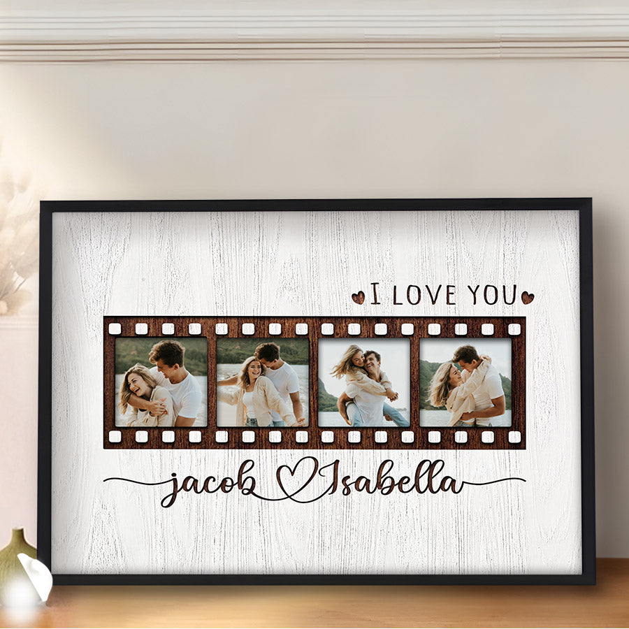 Personalized Vinyl Plaque with Photo