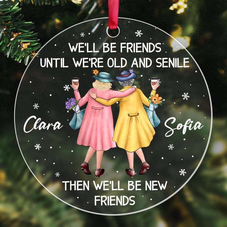 Personalized Friend Ornaments