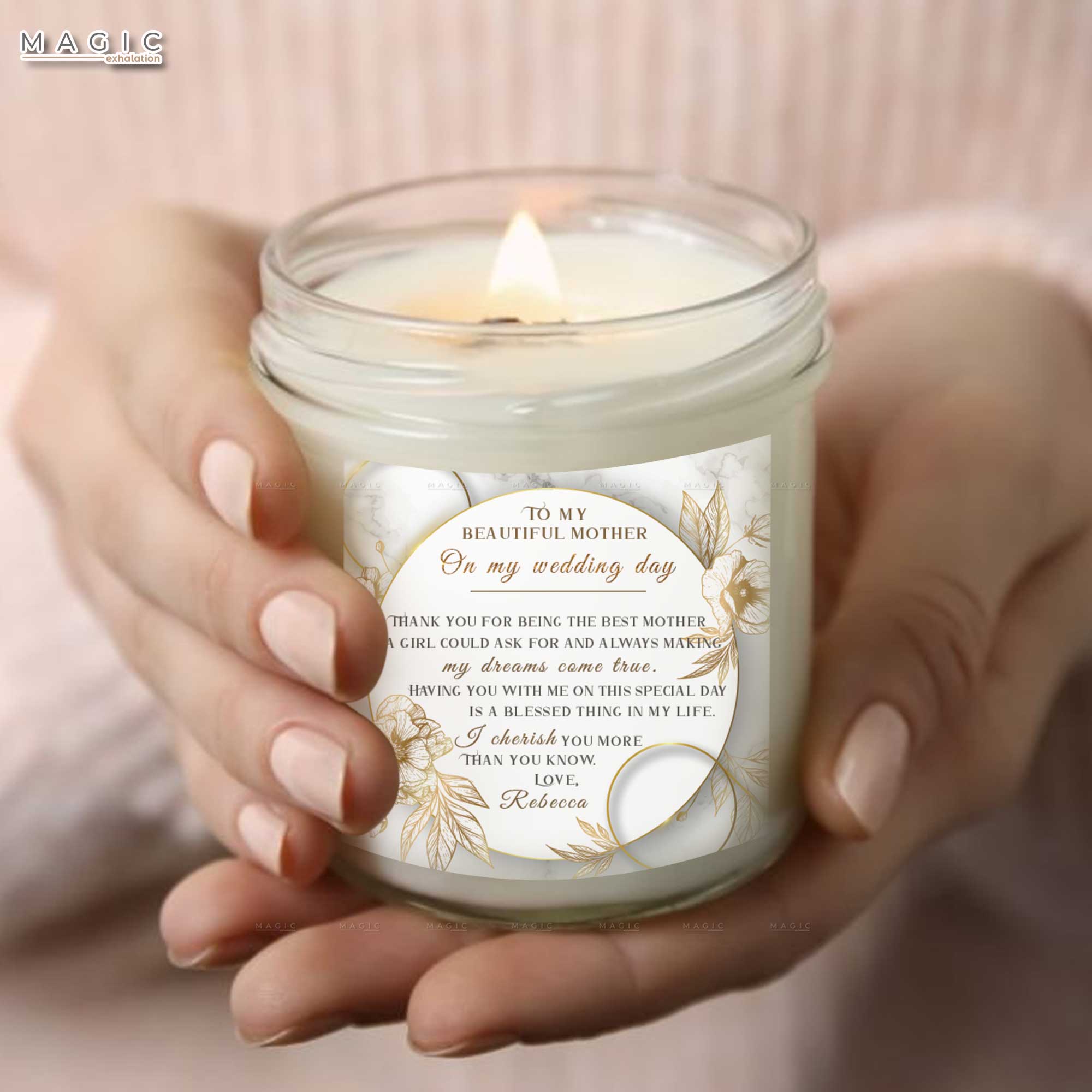 Mothers Day Gift for New Mom | Candles With Funny Sayings for Pregnancy -  Magic Exhalation